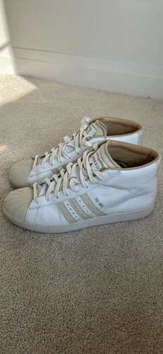 Adidas Pro Model MMVII White Snakeskin Men's Size 13