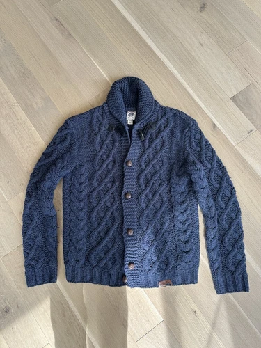 Diesel Tricot Co Handmade Knit Men's XL Blue