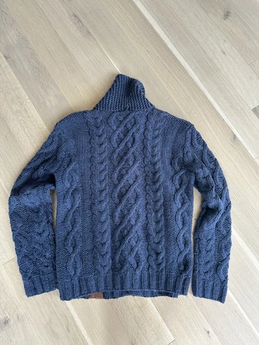 Diesel Tricot Co Handmade Knit Men's XL Blue - photo 2