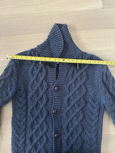 Diesel Tricot Co Handmade Knit Men's XL Blue - photo 5