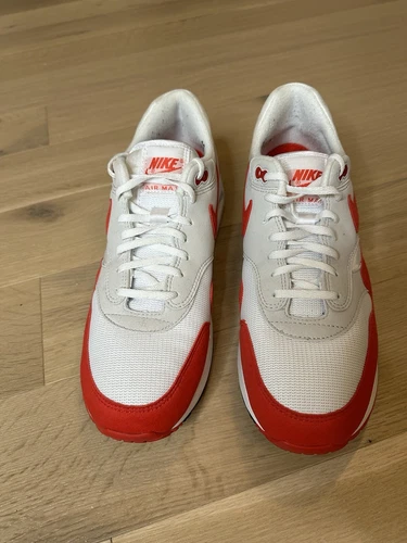 Nike Air Max 90 Big Bubble White & University Red Men’s 13 - photo 2