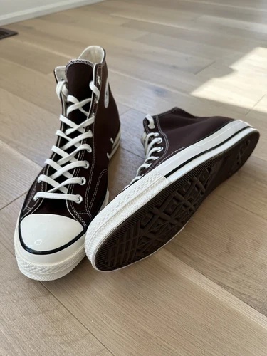 Converse Chuck 70 Hi Men’s Size 13 BNIB Dark Root/blk/egret - photo 3