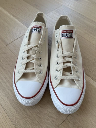 Converse All Star Low Natural Ivory Men’s Size 12 BNIB - photo 2