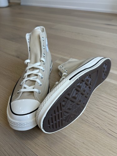Converse Chuck 70 Hi OAT MILK/EGRET/BLACK Men's Size 12 - photo 3