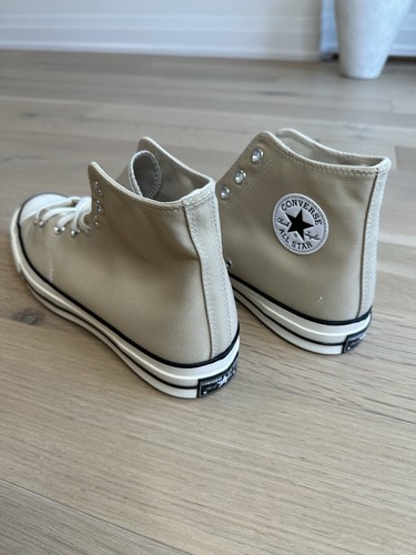 Converse Chuck 70 Hi OAT MILK/EGRET/BLACK Men's Size 12 - photo 4