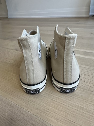 Converse Chuck 70 Hi OAT MILK/EGRET/BLACK Men's Size 12 - photo 5