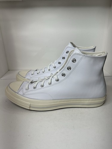 Converse 70 hi Chuck Taylor All Star White Leather Men’s Size 12