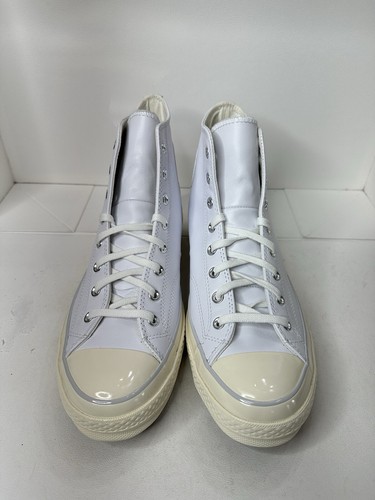 Converse 70 hi Chuck Taylor All Star White Leather Men’s Size 12 - photo 2
