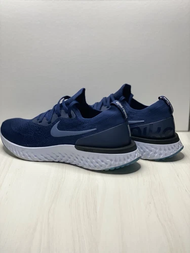 Nike Epic React Flyknit College ‘Navy Diffused’ Mens Size 14 - photo 2