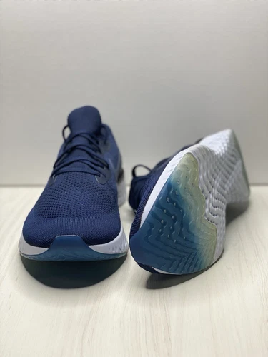 Nike Epic React Flyknit College ‘Navy Diffused’ Mens Size 14 - photo 4