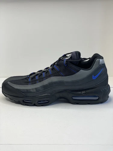 Nike Air Max 95 ‘ Black Royal’ Black/ Royal Blue Grey White Men’