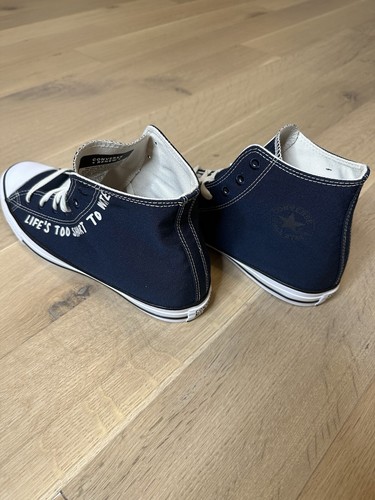 Converse Chuck Taylor High ‘life’s Too Short To Waste’ Navy Men’ - photo 3