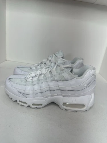 Nike Air Max 95 ‘Triple White’ Size 5Y