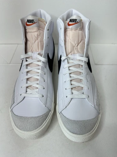 Nike Blazer Mid 77 White/ Black Men’s Size 13 - photo 2