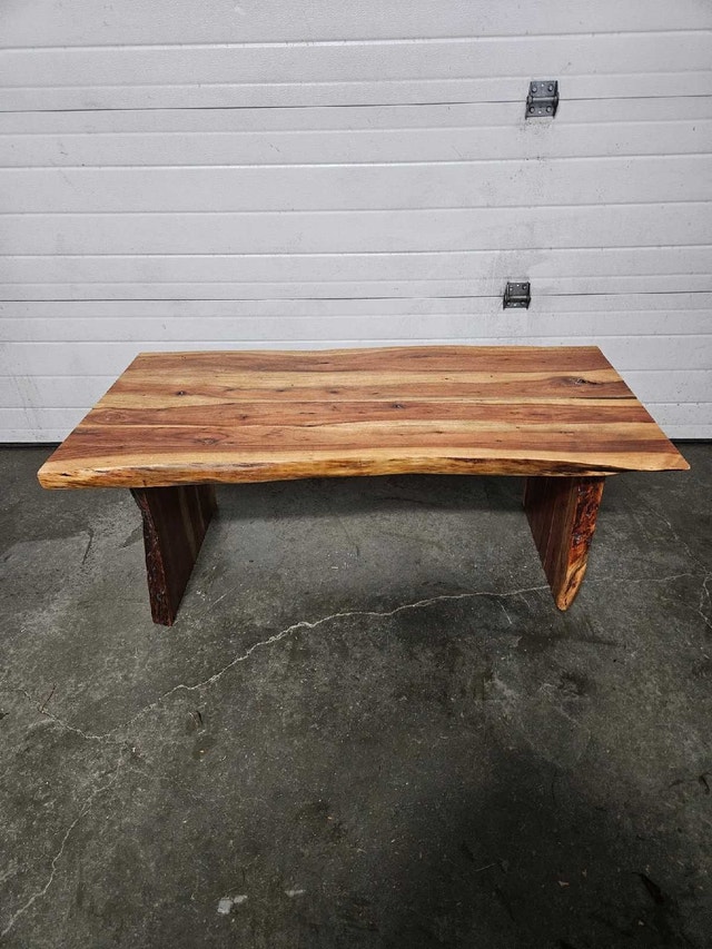 Live Edge Coffee & Side Table Set - Solid Wood - photo 2