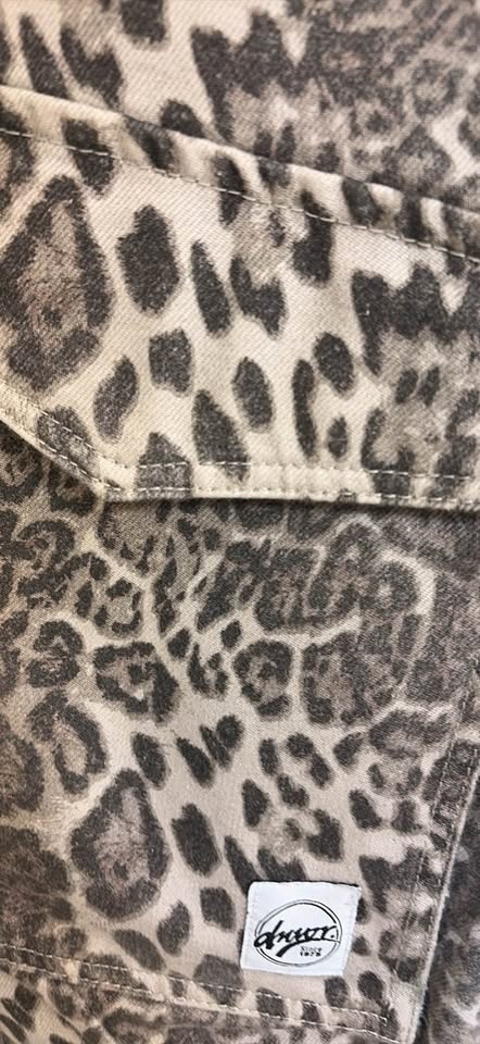 Zara Leopard Print Workwear Jacket - Size L - photo 3