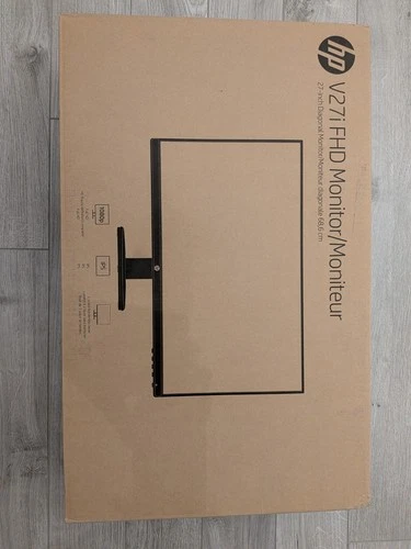 HP V27i FHD 27'' 1080p Monitor New Original Box Sealed - photo 2