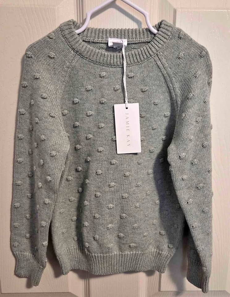 Jamie Kay Mist Dotty Knit - NWT