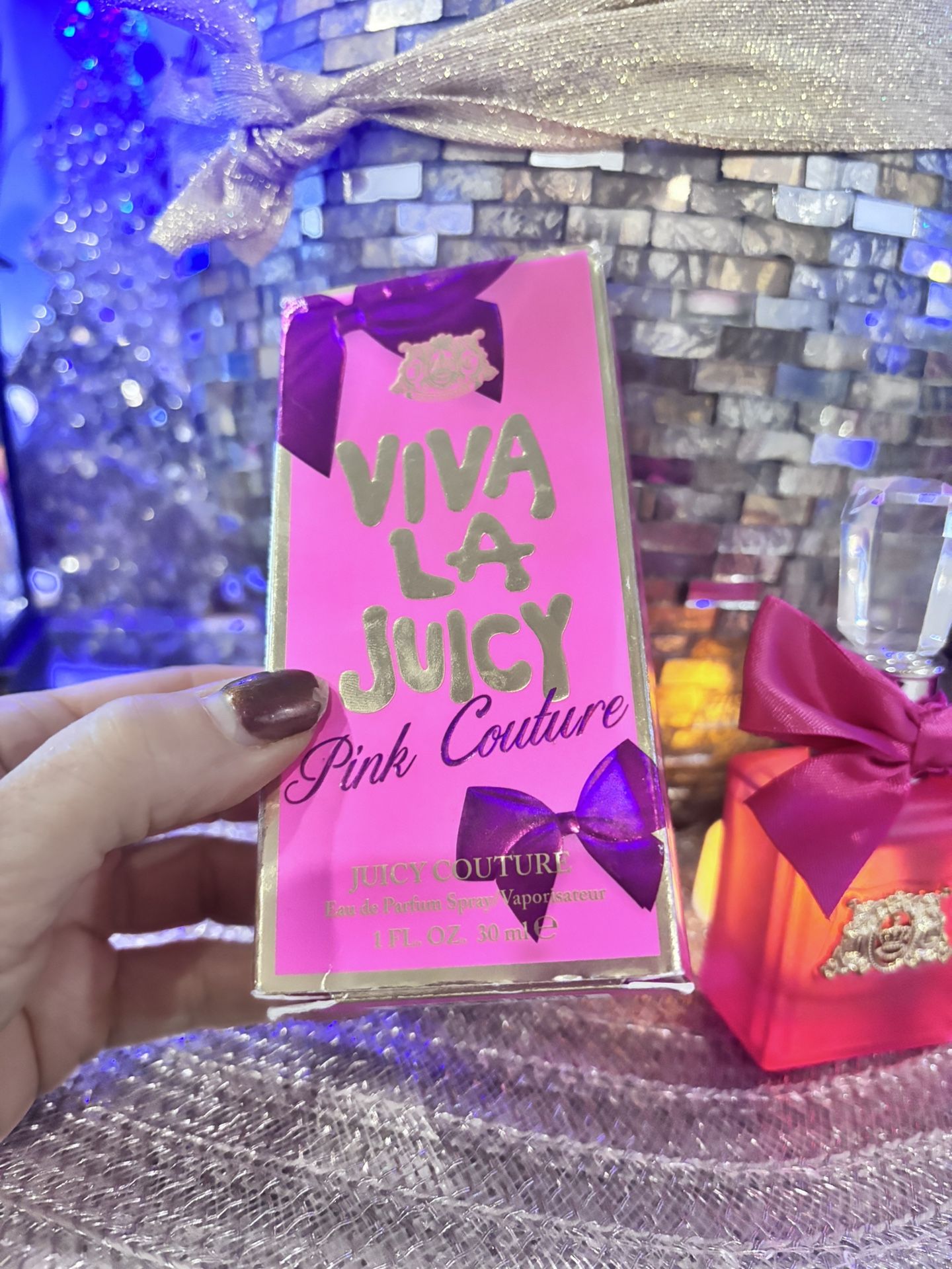 Viva La Juicy Pink Couture Eau de Parfum 1.0 oz – Almost Full - photo 2