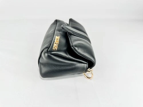 Jacquemus Le Petit Bambimou Black Leather Top Handle Bag NWT - photo 4