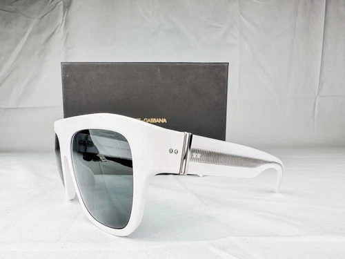 Dolce & Gabbana DG4398-F Oversized Square White Sunglasses Full - photo 4