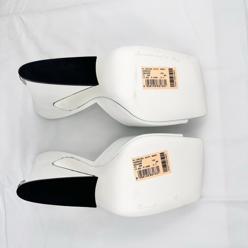 Dolce & Gabbana White Patent Leather Mules - EU 39 - photo 5