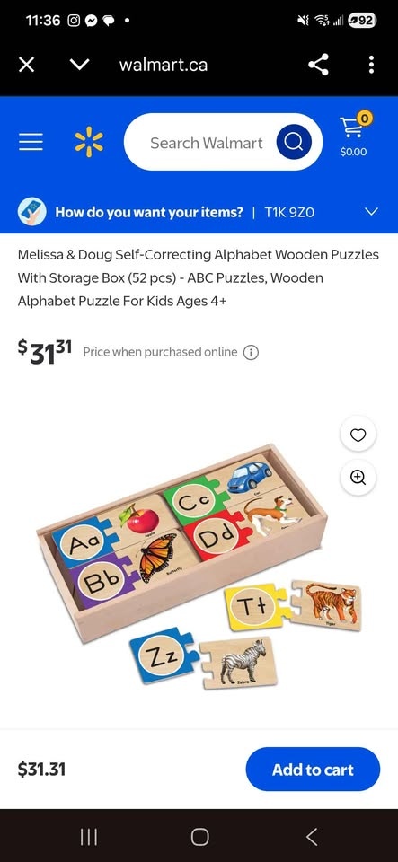 Melissa & Doug Self-Correcting Alphabet Wooden Puzzles (52 pcs) - photo 2