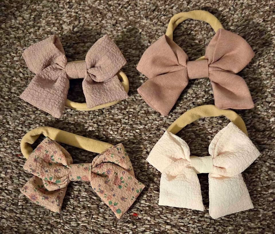 Baby headband bows