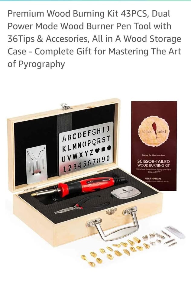 Wood Burning Kit