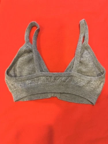 Kiki de Montparnasse 245482 Womens Cashmere Bralette Bra Midnigh - photo 2