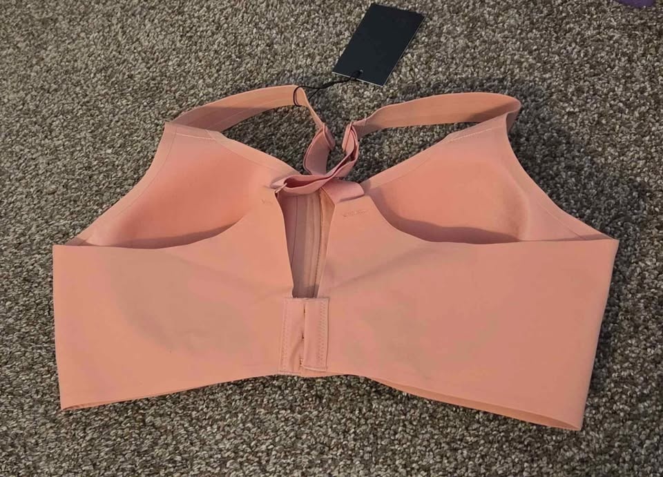 Knix Catalyst Front Zip Sports Bra - Pink Ginger - photo 3