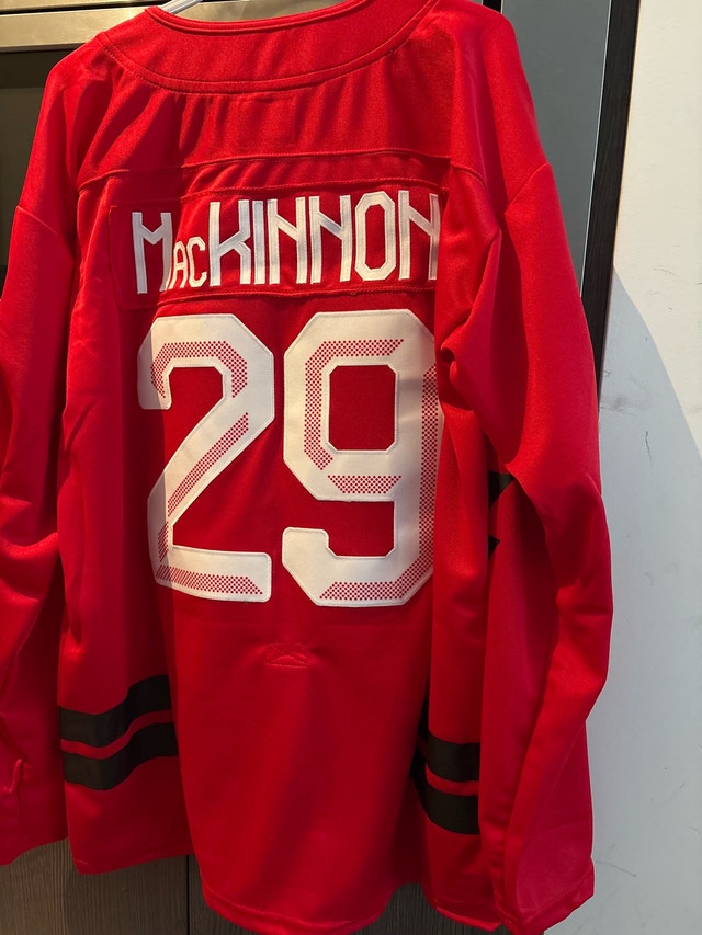 Nathan MacKinnon Canada Jerseys - New