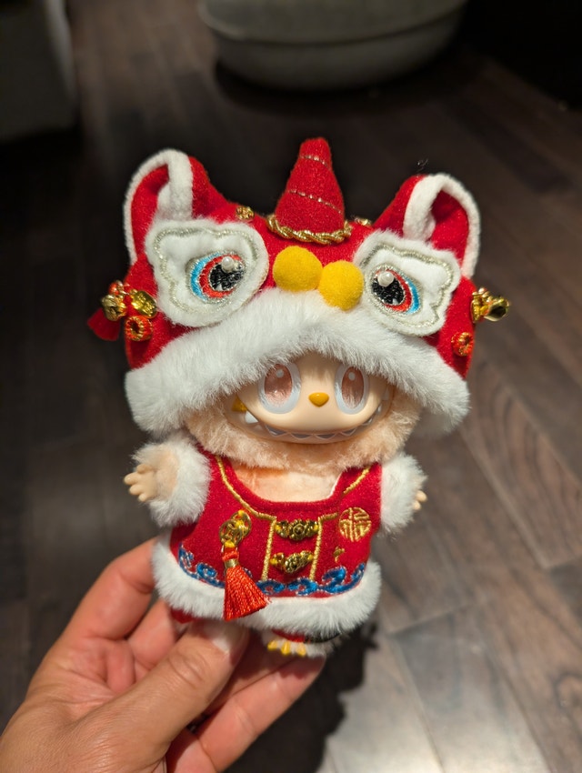 Labubu Chinese New Year Outfits