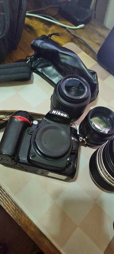 Nikon D7000 DSLR Camera with 3 Lenses