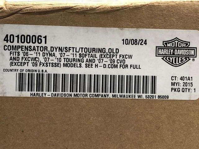 Harley-Davidson Screamin' Eagle Big Twin Compensator P/N 40 - photo 4