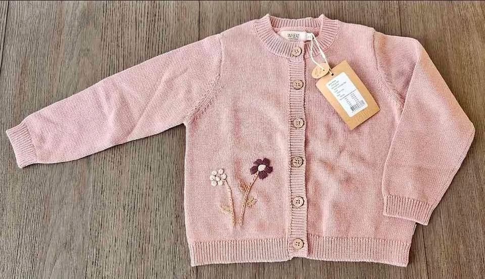 Wheat Kids Knit Ella Cardigan