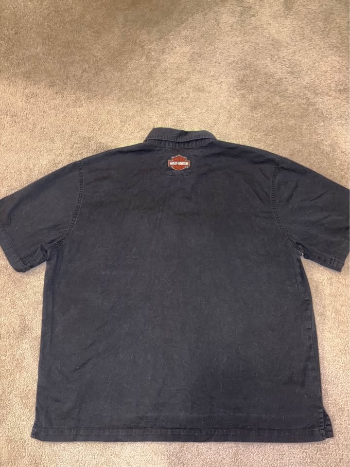 Harley-Davidson Black Button-Up Shirt - photo 3