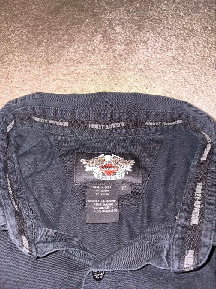 Harley-Davidson Black Button-Up Shirt - photo 4