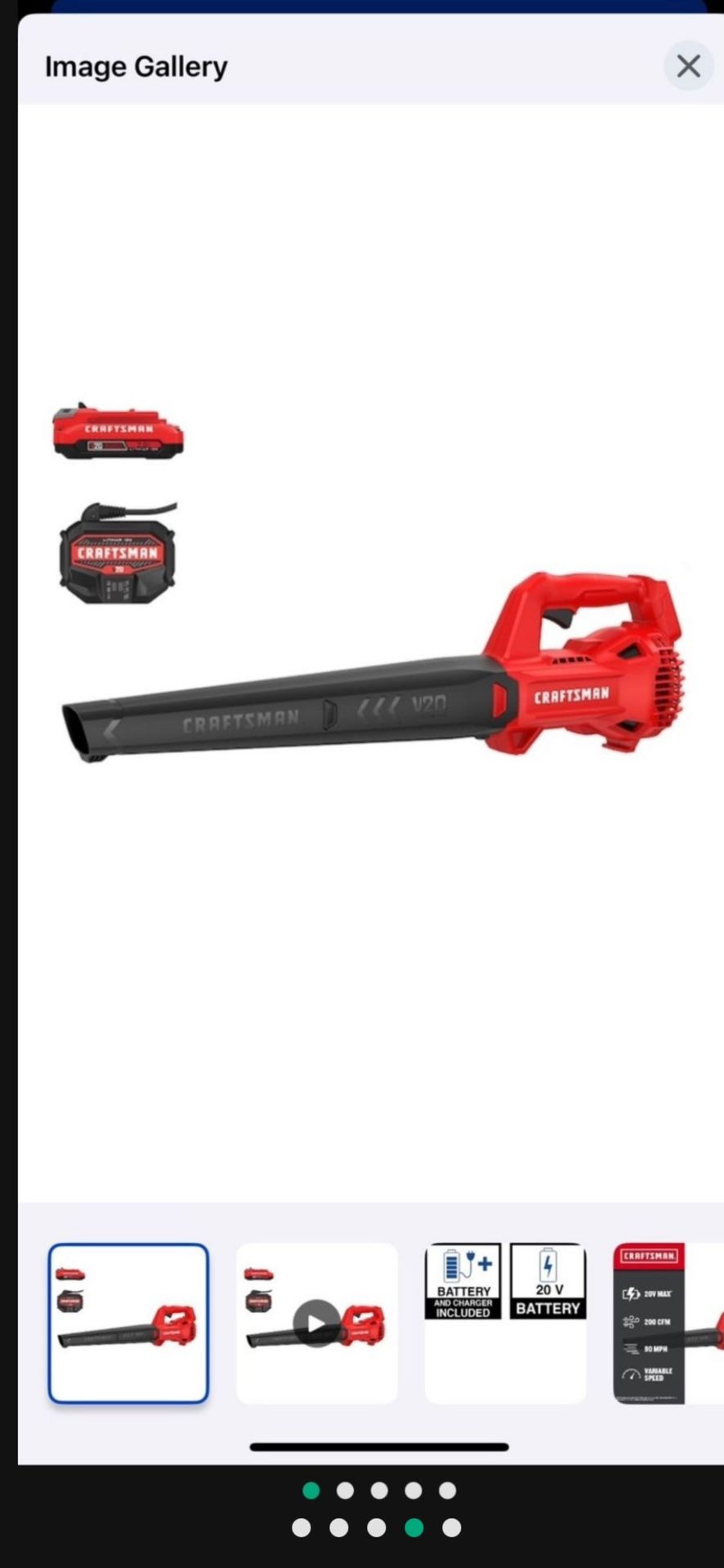 Cordless Leaf Blower - photo 4