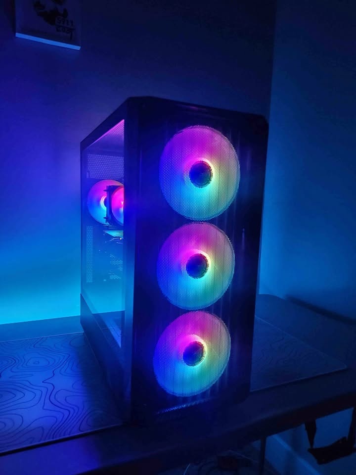 🔥 X5 Mesh PC Case 🖥️ 💨 Airflow Beast | ✅ Great Condition