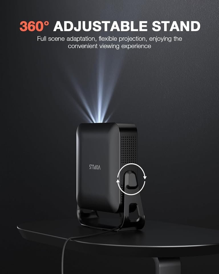 Mini Projector - 1080P - Auto Focus - WiFi/Bluetooth - Brand New - photo 4