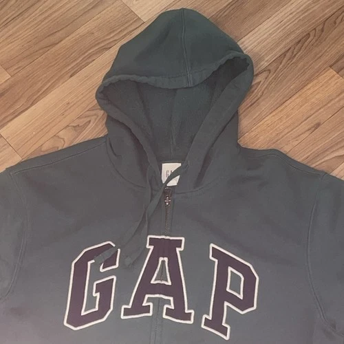 Gap Green Zip-up Hoodie - Men's Small - photo 3