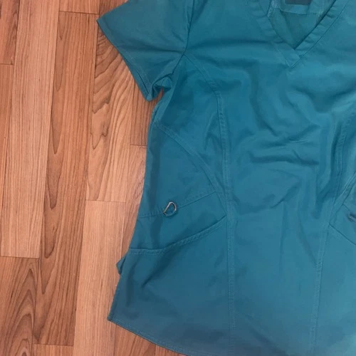 Ava Theresa Women's Scrub Top - Size Small - photo 2
