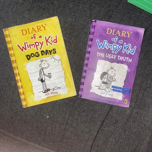 Diary of a Wimpy Kid Books #4 & #5 by Jeff Kinney