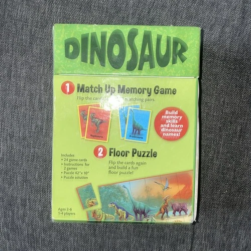 Peaceable Kingdom Dinosaur Match Up Memory Game & Floor Puzzle - photo 2
