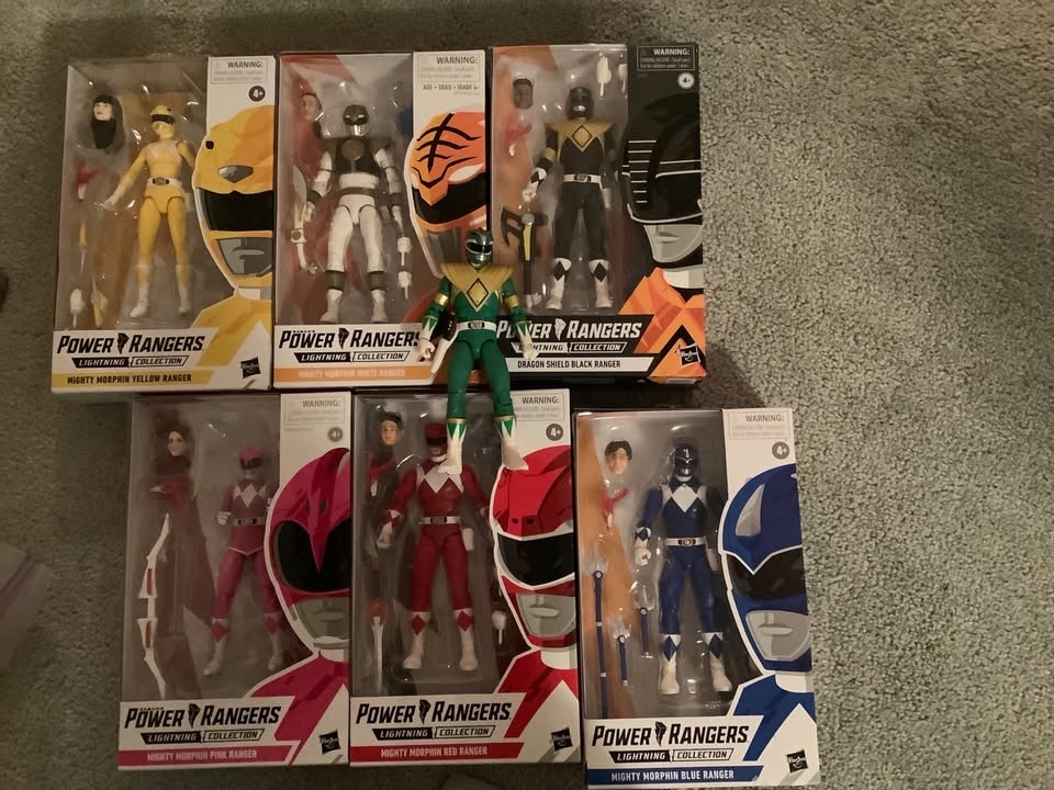 Hasbro Figures Power Rangers