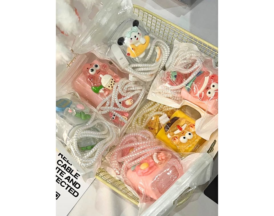 ‼️[1+1] Cute Cable Protector