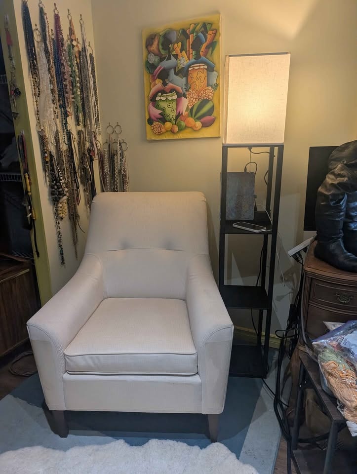 Modern Shelf Floor Lamps (2) - USB & Outlet - Great Deal* - photo 2