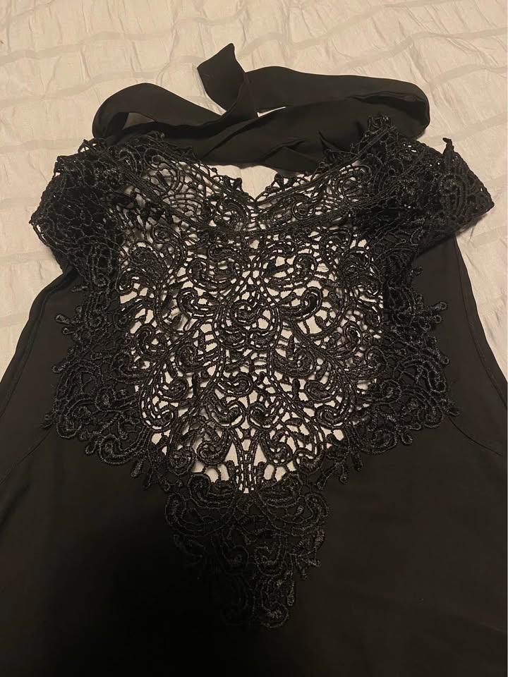 Black Halter Top - photo 2
