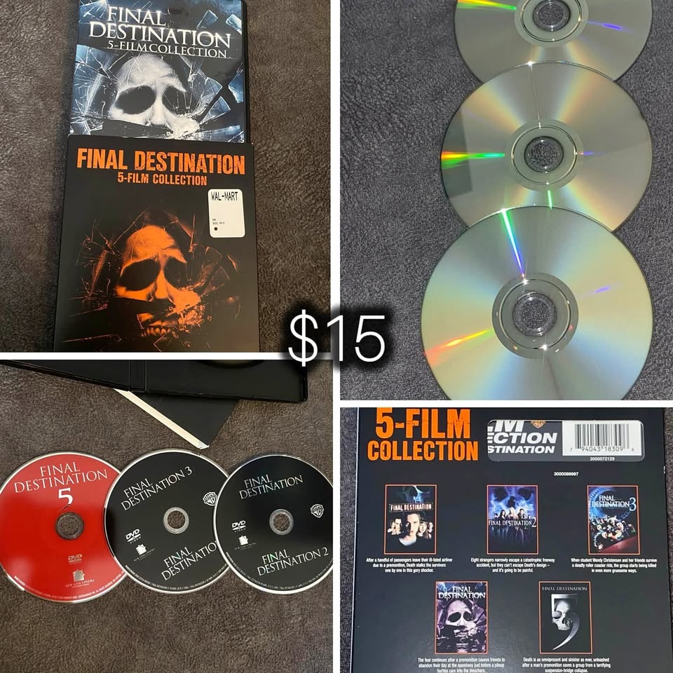 DVD’s like new